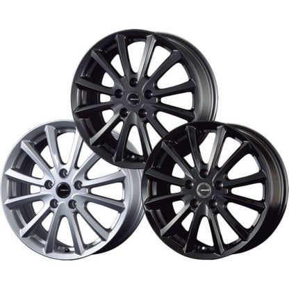 KOSEI QRASIZ/VS6 【16×6.5J 5-114.3 INSET47】 ニッサン リーフ AZE0系 2012/11〜 QRA612S/QRA612G/QRA612B