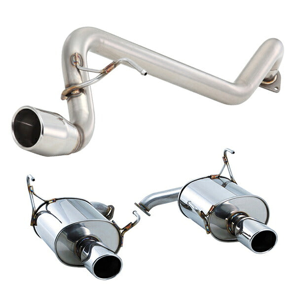 FUJITSUBO legalis Wagolis ＋BGテールオプション アルファード UA-ANH10W H14.5〜H16.2（2002.5〜2004.2） 【450-28111×1＋BG-OP×1】 マフラー フジツボ レガリス ワゴリス＋BGテールOP