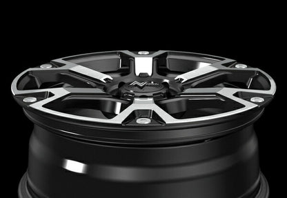 MID(マルカサービス) NITRO POWER/WARHEAD S 【17×7J 5-114 INSET45】 ミツビシ デリカD：5