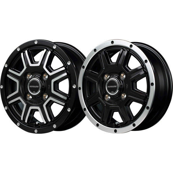 MID(マルカサービス) ROADMAX/WF-8 【14×4.5J 4-100 INSET43】 スズキ ソリオ/ソリオバンディット MA27S/MA37S/MA47S 2020/12〜