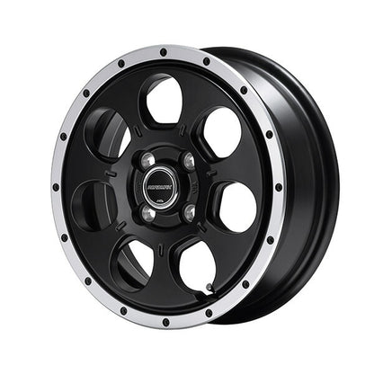 MID(マルカサービス) ROADMAX/WO-7 【14×4.5J 4-100 INSET45】 ダイハツ ムーヴ/ムーヴカスタム L175/L185 2006/10〜2010/12