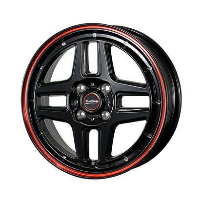 BLEST Beat Stage/WT-C 【15×5J 4-100 INSET45 BKR】