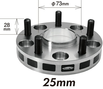 KYO-EI WTS HUB UNIT SYSTEM 汎用品 【ネジサイズ:M12×P1.25 5穴 PCD:114.3 ハブ径:56mm 厚み:25mm 外径:145mm ハブ高さ:21mm】 5125W3-56