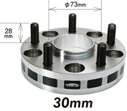 KYO-EI WTS HUB UNIT SYSTEM 汎用品 【ネジサイズ:M12×P1.25 5穴 PCD:100 ハブ径:56mm 厚み:30mm 外径:145mm ハブ高さ:26mm】 5030W3-56