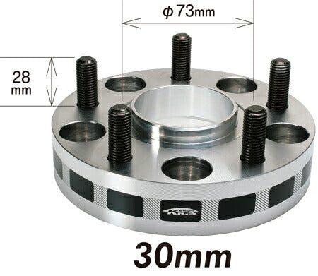 KYO-EI WTS HUB UNIT SYSTEM 汎用品 【ネジサイズ:M12×P1.5 5穴 PCD:100 ハブ径:54mm 厚み:30mm 外径:145mm ハブ高さ:26mm】 5030W1-54