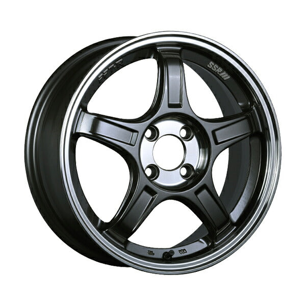SSR GT/X03 【15×5J 4-100 INSET45 ガンメタ】