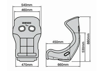 BRIDE XERO MS 汎用品 HB2GSF
