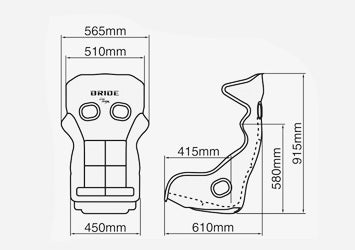 BRIDE XERO RS 汎用品 H01GSF