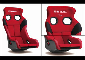 フルバケ ブリッド ゼロVS スーパーアラミド製シェル ブラック レッド