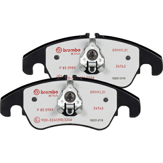 brembo XTRA PAD ホンダ フィットハイブリッド GP5/GP6 2013/09〜2020/01 フロント左右セット P28 050X