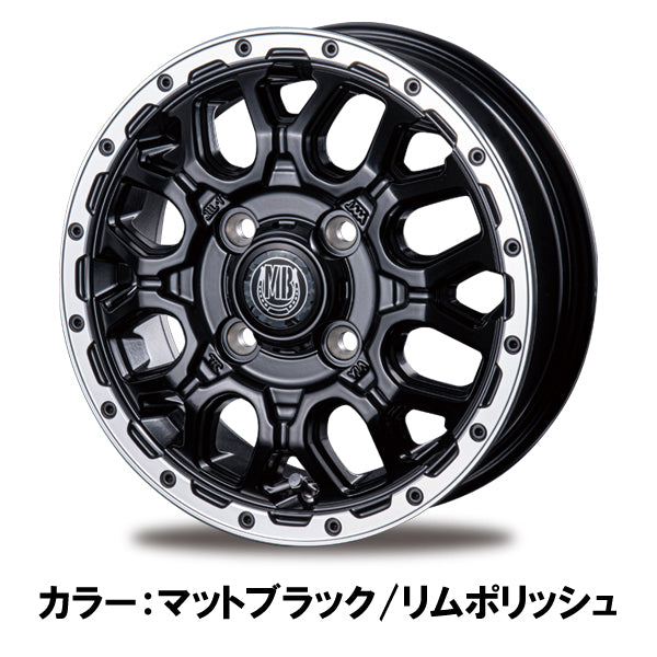 INTER MILANO MUD BAHN/XR-800M 【15×4.5J 4-100 INSET45】