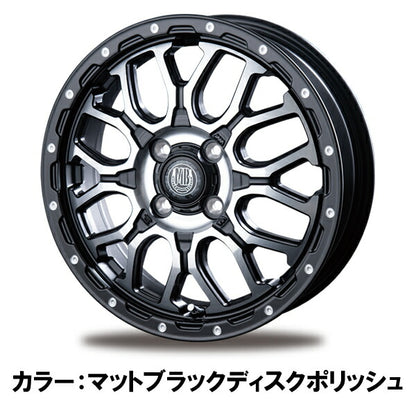 INTER MILANO MUD BAHN/XR-800M 【15×4.5J 4-100 INSET45】