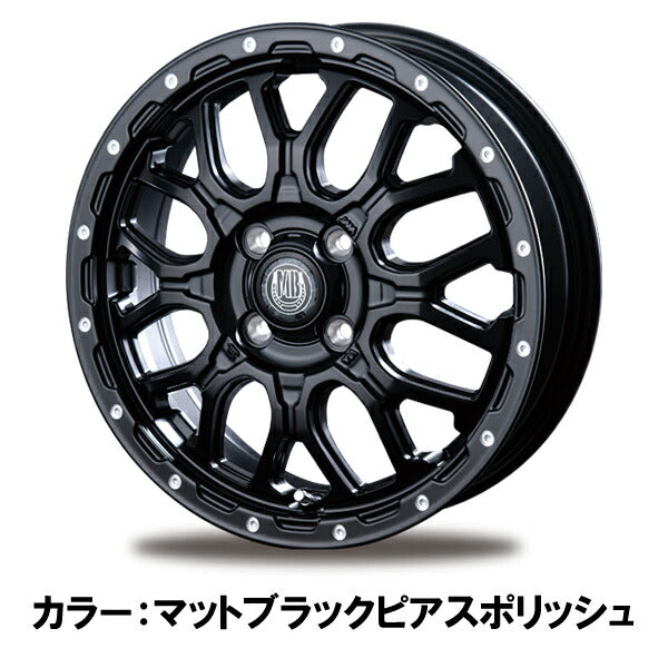 INTER MILANO MUD BAHN/XR-800M 【15×4.5J 4-100 INSET45】 スズキ ソリオ MA系