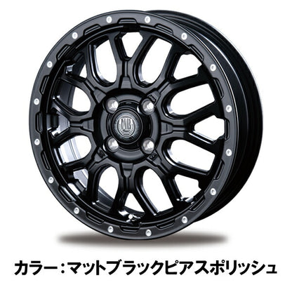 INTER MILANO MUD BAHN/XR-800M 【15×4.5J 4-100 INSET45】