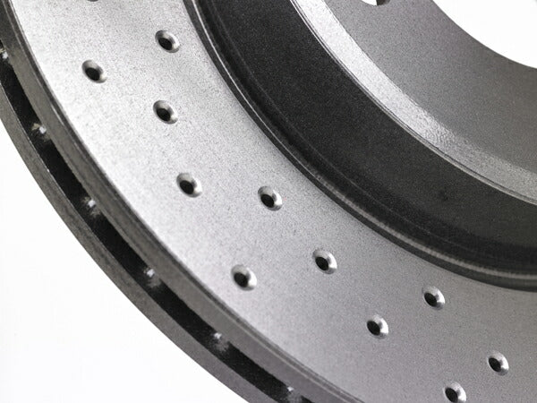 brembo XTRA BRAKE DISC VOLKSWAGEN ゴルフV 1KAXX 2005/05〜2009/03 リア左右セット 08.A202.1X